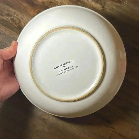 VINTAGE OVER AND BACK MADE IN ITALY 9.5” SUNDRIED TOMATO PASTA BOWL INDIVIDUAL - Picture 9 of 12